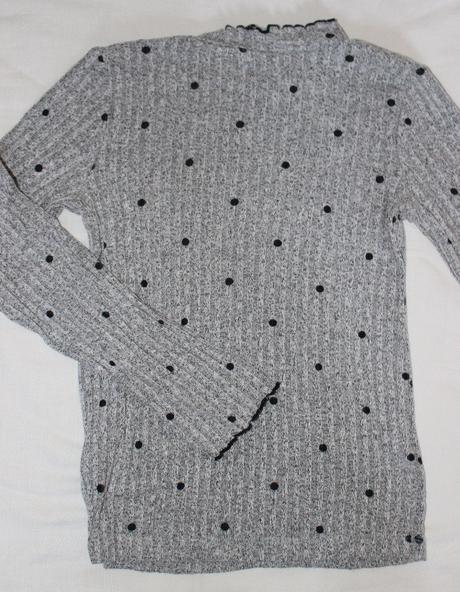 Va35 jemný úpletový svetřík 7-8 let, f&f,134