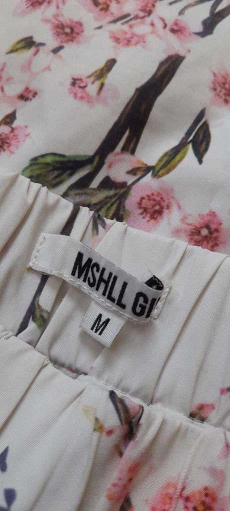 Mshll girl květinová áčková sukně, m