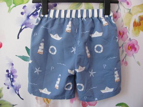 Plavkové koupací šortky / plavky patachou, 128