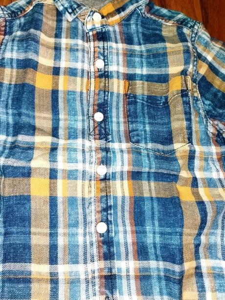 Letní kostkovaná košile 110 next, next,110