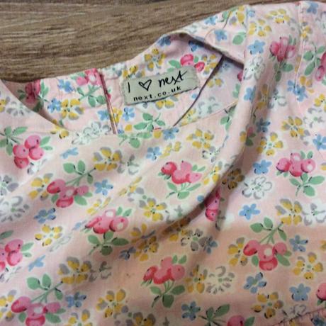 Květinkové bavlněné šaty next, next,98