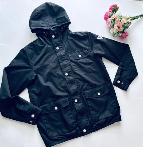 Bunda černá chlapecká jaro/podzim - v.12/13 let, 158