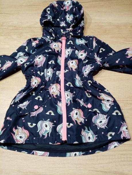 Jarní/letní bunda hm vel. 110 jednorožci, h&m,110