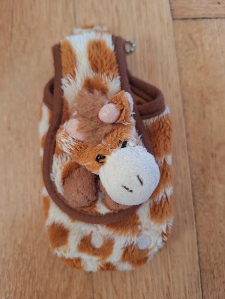 Plyšový obal kryt na mobil, 