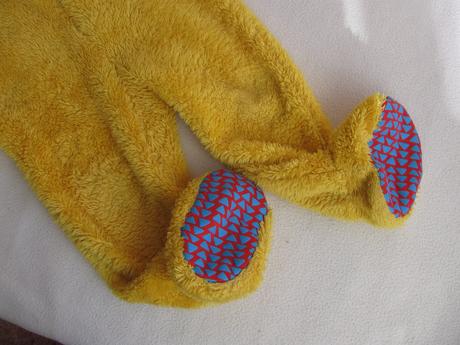 Medvídkový spací chlupatý overal, george,98