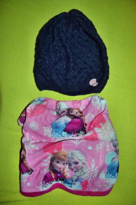 Dívčí čepice a nákrčník,podzim/zima, 110