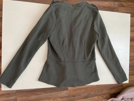 Khaki sako / chybí knoflí, vel není cca m, next, next,m
