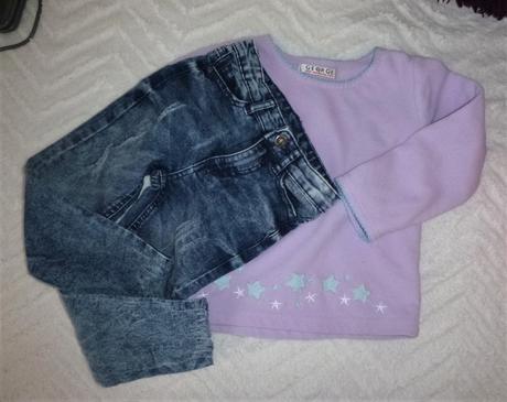 Mikina a džíny - vel.98-104, george,98