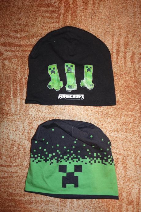Bavlněné čepice minecraft, c&a,128