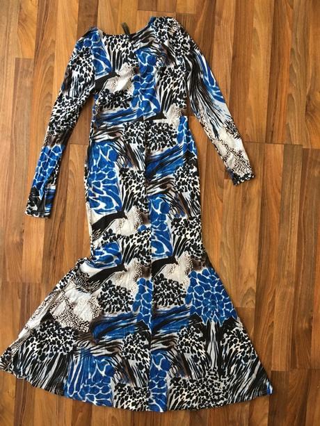 Nádherné maxišaty xxs - s, rainbow, xs