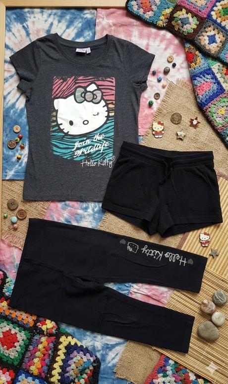 Set pro dívku vel. 140 hello kitty a h&m, 140–152