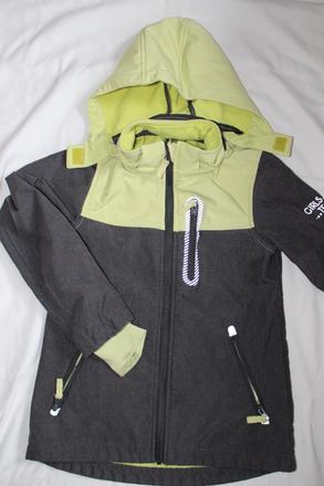 Po85. softshellová bunda 8-9 let, 140