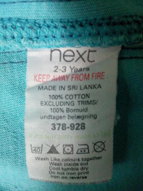 Triko krátký rukáv next 2-3 roky, next,98