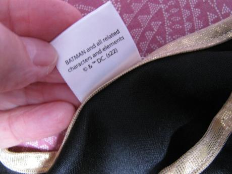 Kostým na karneval-šaty batgirl,