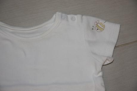 Komplet - triko + letní dupačky, marks & spencer,74