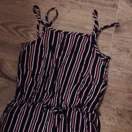 Lehoučký letní kalhotový overal, primark,134