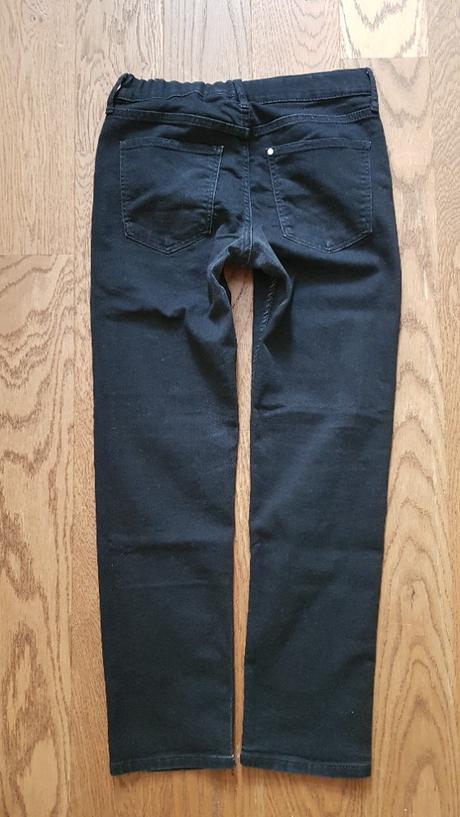 Džíny černé h&m, 152 - 2 kusy, h&m,152