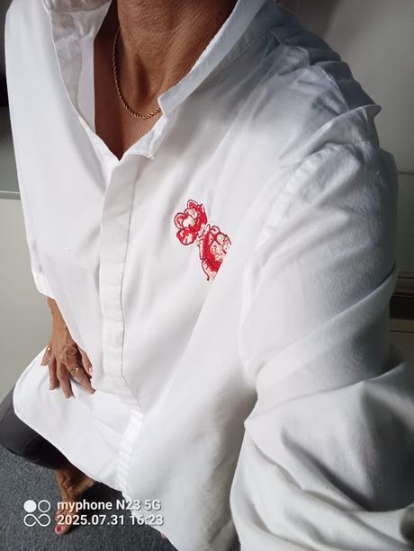 Košile dlouhá - šaty zn."bodyflirt" vel.44/xxl", 44