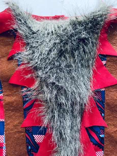 An8/ kostým vlkodav - v.9/10 let,