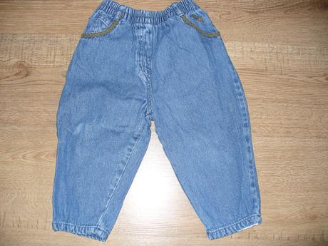 Zateplené džíny zn. prenatal vel. 86, prénatal,86