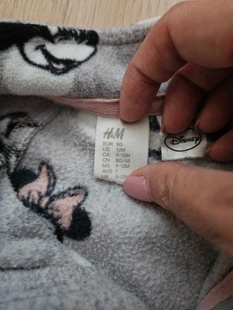 Flísová mikina h&m, vel. 80, h&m,80