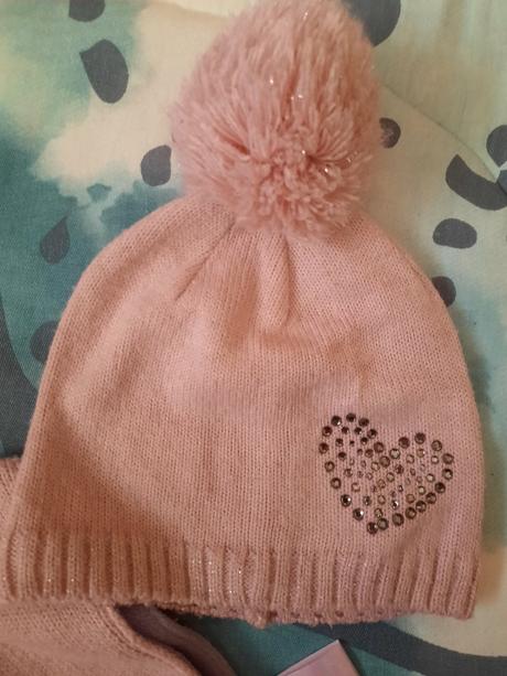 Set čepice a šála s kamínky, dopodopo,116