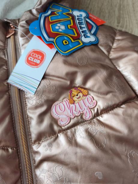 Dívčí zimní bunda, nickelodeon,104