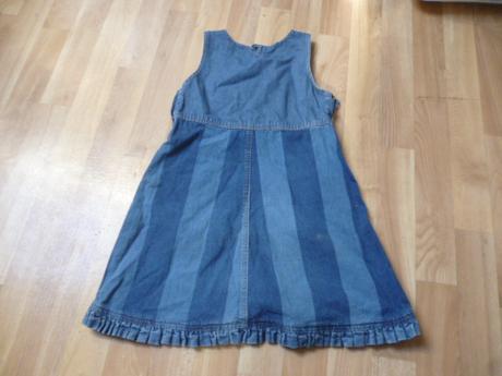 Riflové šaty kiko vel.5-6, 116
