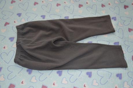 116 122 teplé fleesové tepláky, 116