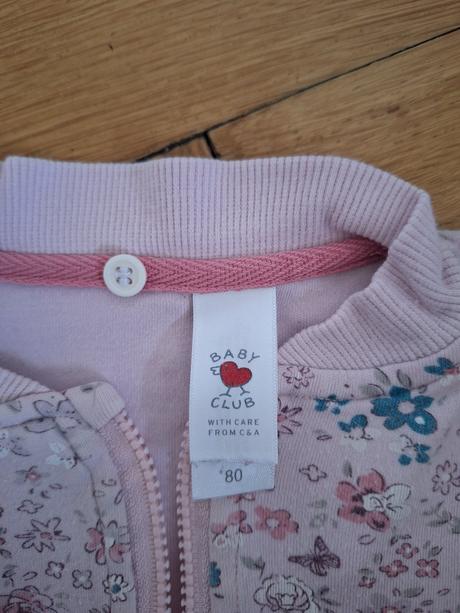 Mikina mikinka na zip vel. 80, c&a,80