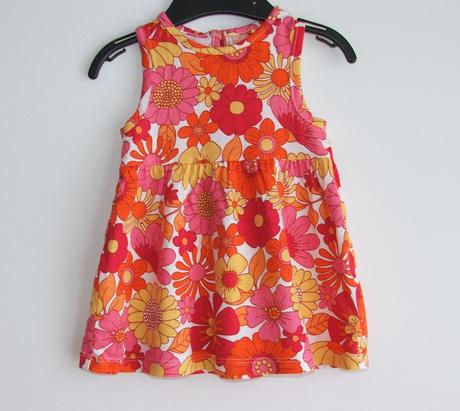 P547 letní květované šaty vel. 62, f&f,62