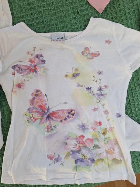 Tričko top dlouhý rukáv vel. 122 / 128, 122