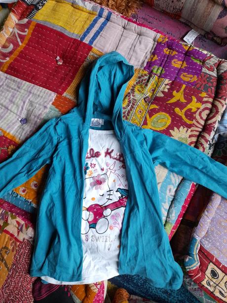 Tričko hello kitty dvojitý efekt 128, hello kitty,128