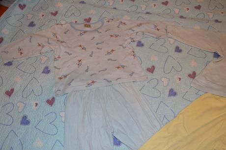 2x bavlněné pyžamo pyžamko vel 92, frog,92