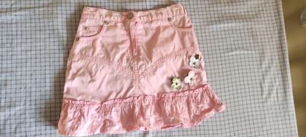 Růžová sukně, george,104