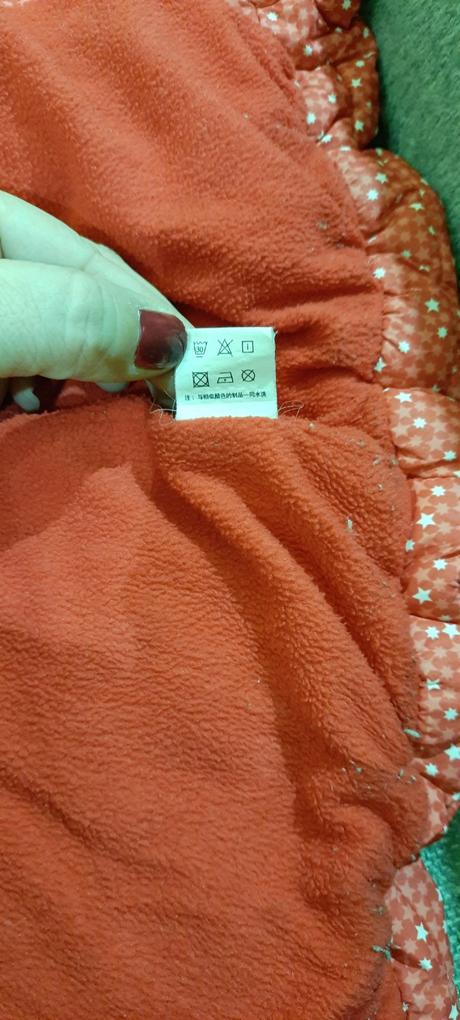 Dívčí zimní bunda, 130-64. barva červená, 134