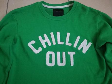 Mikina s nápisem 3d, reserved,146