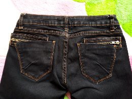 Kalhoty zn."denim" vel."36/xs", denim,36