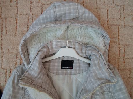 Bílá béžová bunda bundička kabátek fishbone, fishbone,m