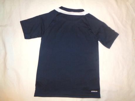 Luxusní funkční tmavomodré tričko adidas 9/10 let, adidas,140