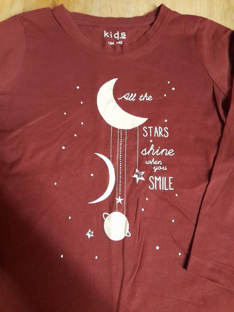 Pyžamo tcm vel 134/140, top stav, svítí ve tmě, tchibo,134