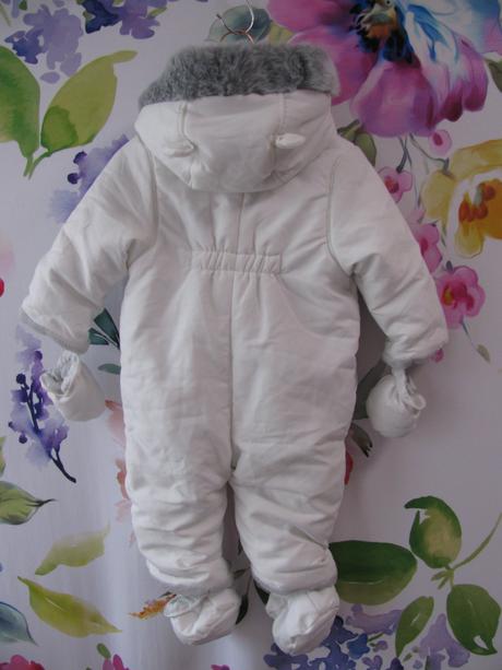 Kojenecká zimní kombinéza s kapucí john lewis, john lewis baby,68