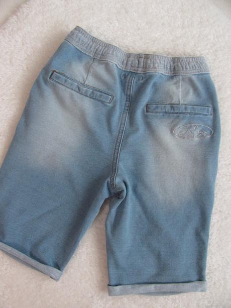 Bavlněné strečové kraťasy, šortky,teplákovina, 140