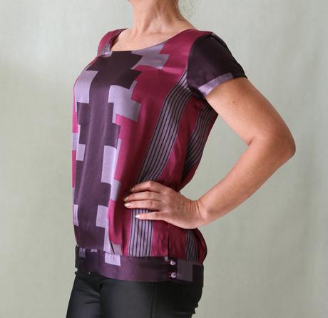 Saténové tričko / halenka next, vel.38, next,m