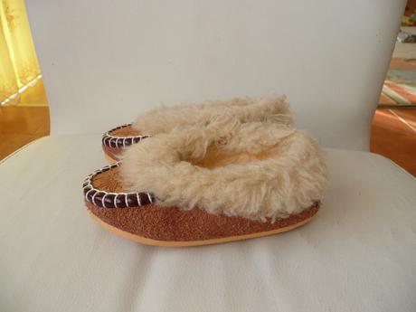 Kožešinkové papučky / bačkůrky, vel.20, 20