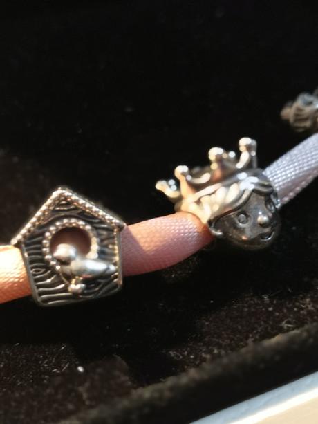 Pandora korálek ptačí hnízdo domeček, pandora