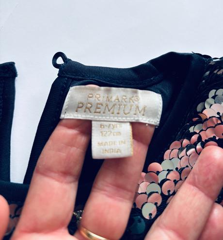 Halenka s flitri - v.6/7 let, primark,122