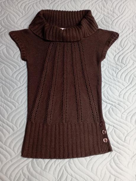 Dívčí pletená vesta delší zn. generation 915, 152