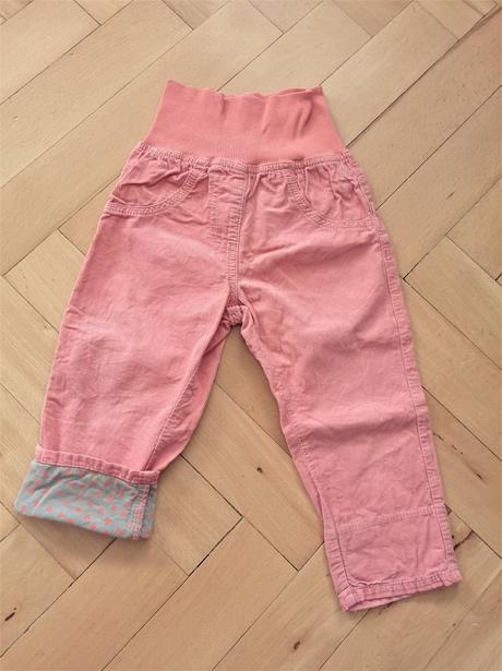 Kalhoty manšestráky 86 lupilu, lupilu,86