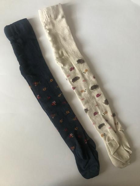 Punčocháčky 98/104 se zvířátky a kytičkami, f&f,98